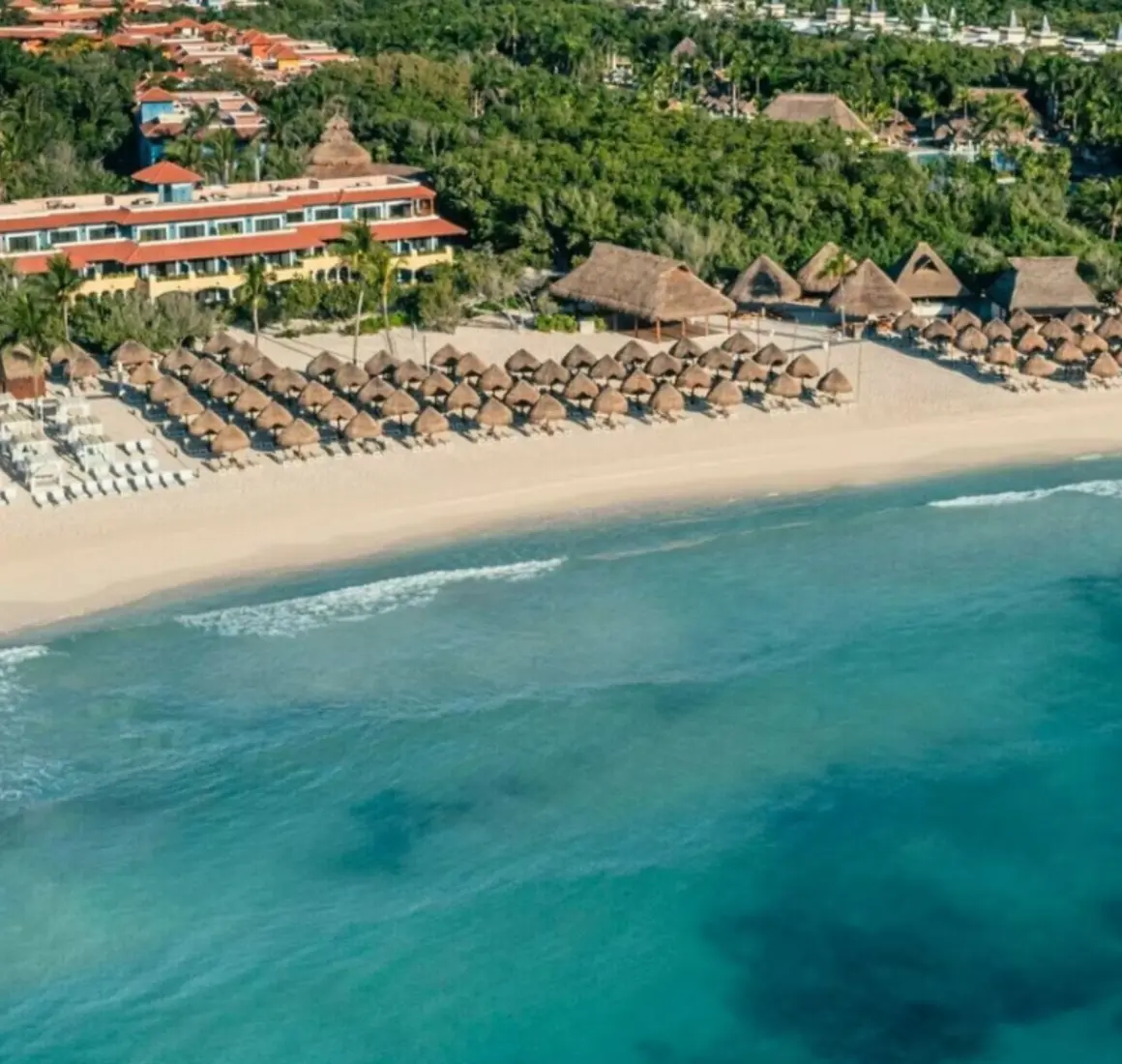 aerial view of Iberostar Waves Paraiso Beach
