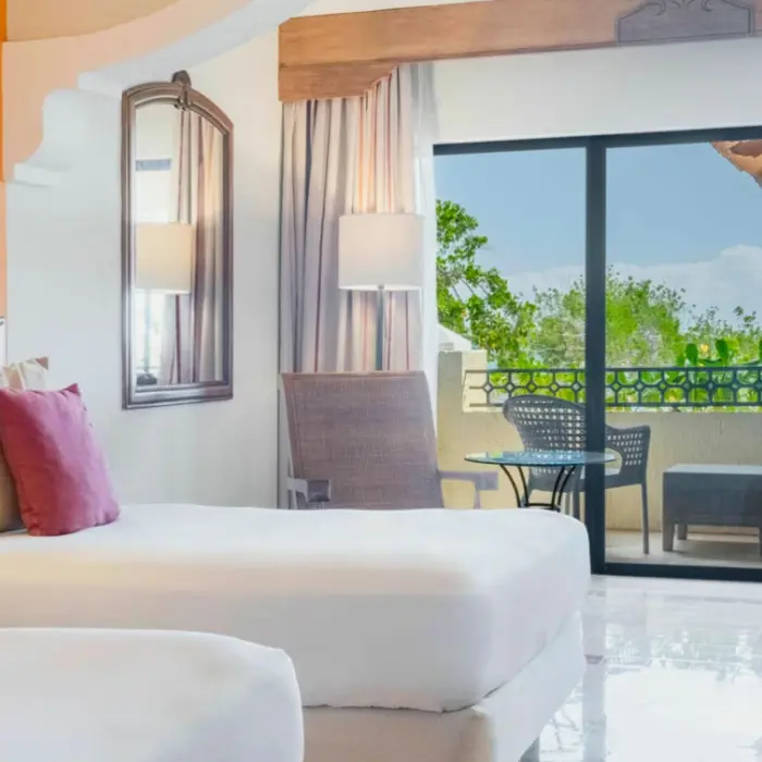 suite with two beds at Iberostar Waves Paraiso Beach