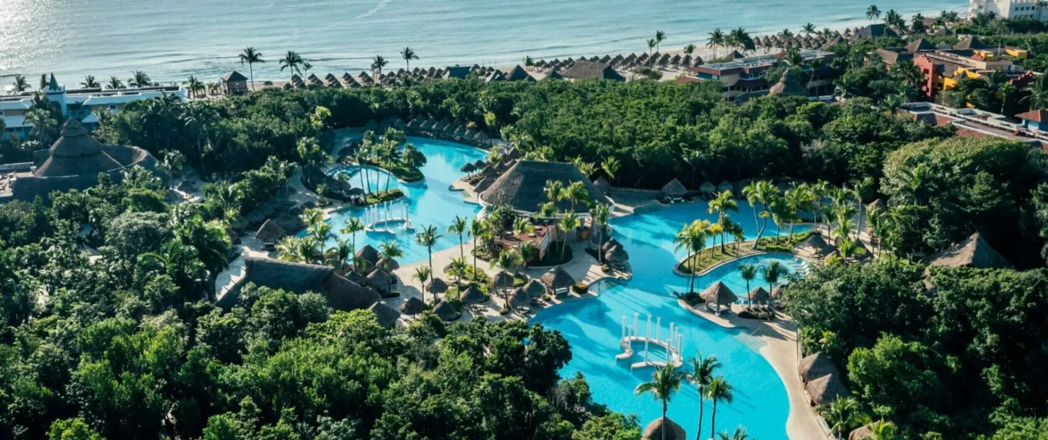 aerial view of Iberostar Waves Paraiso Beach