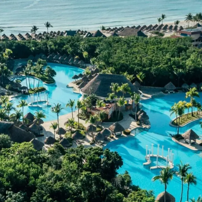 aerial view of Iberostar Waves Paraiso Beach