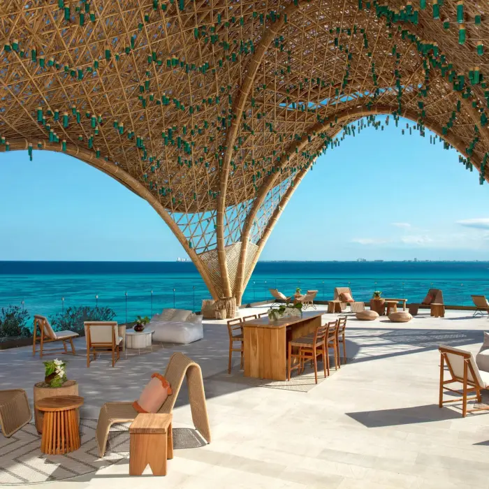 temple bar at Impression Isla Mujeres by Secrets
