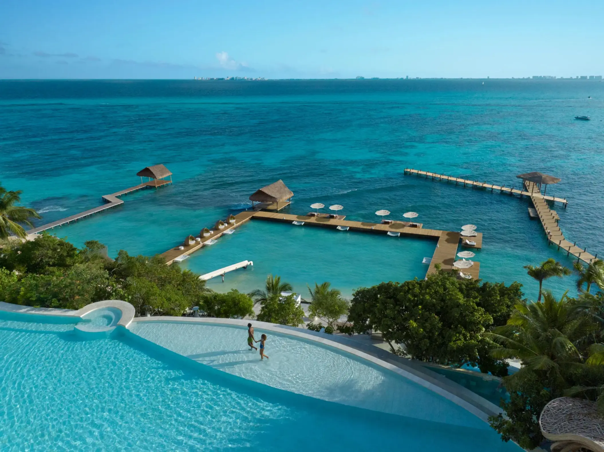 infinity pool at Impression Isla Mujeres by Secrets