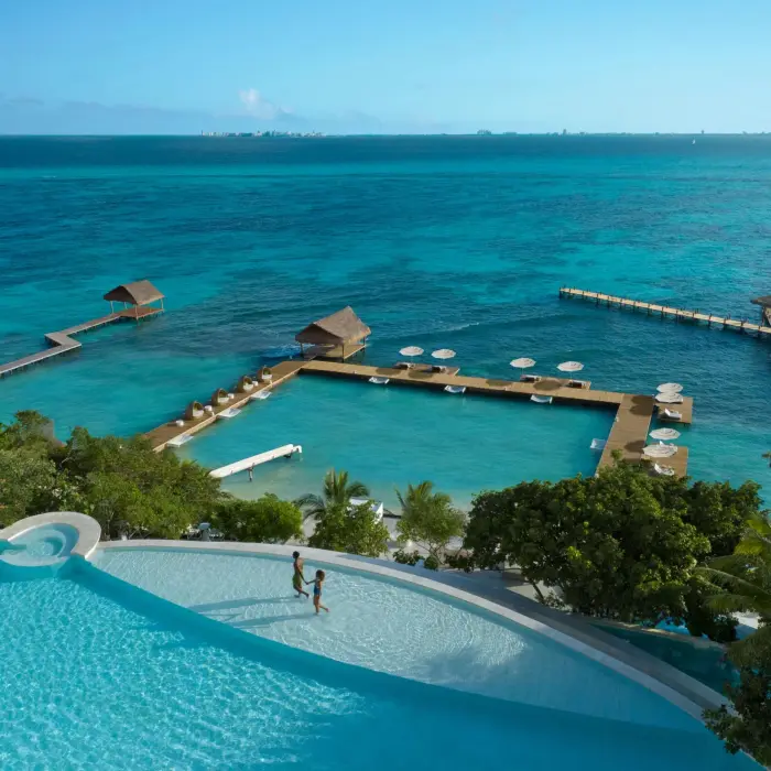 infinity pool at Impression Isla Mujeres by Secrets