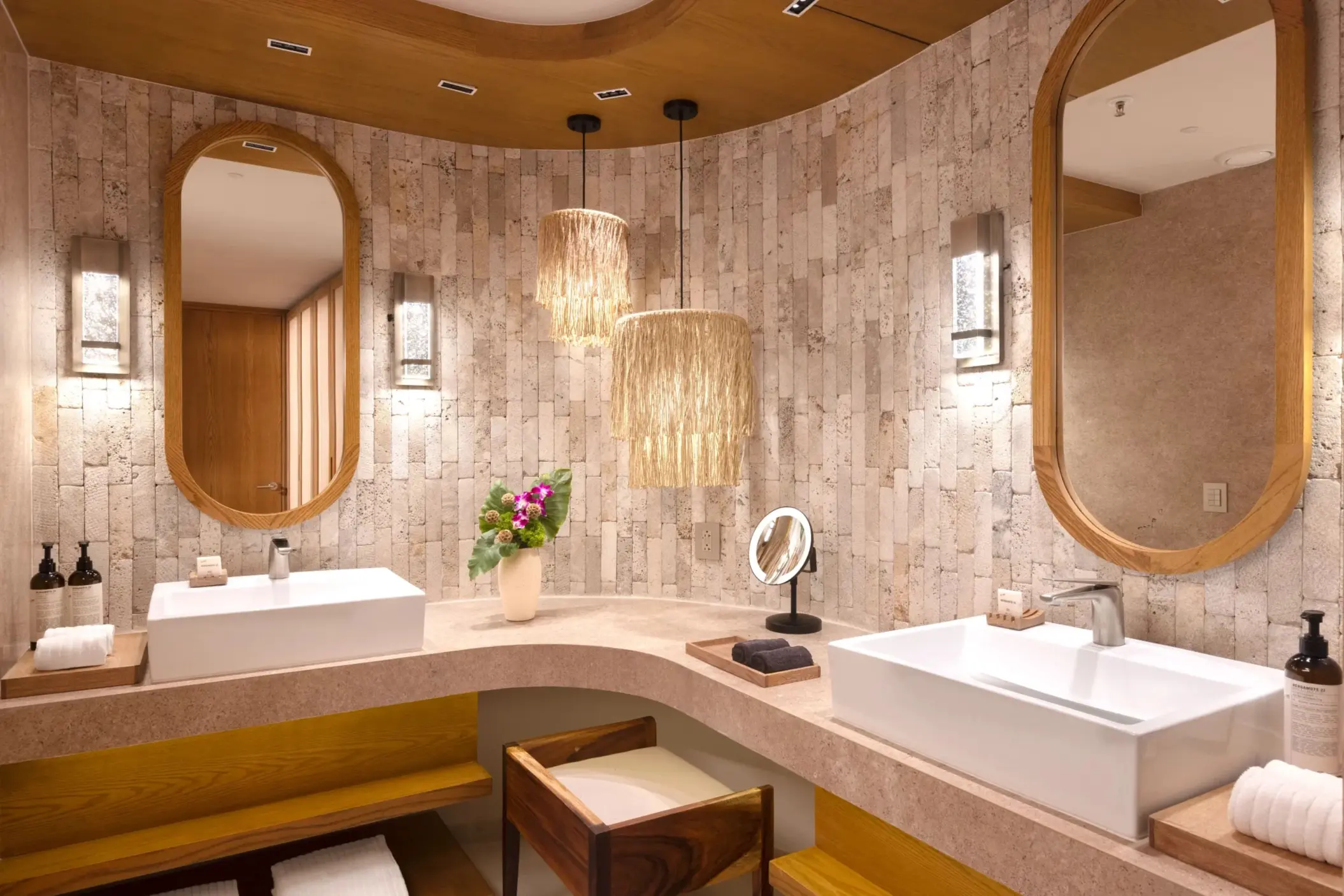 bathroom of suite at Impression Isla Mujeres by Secrets