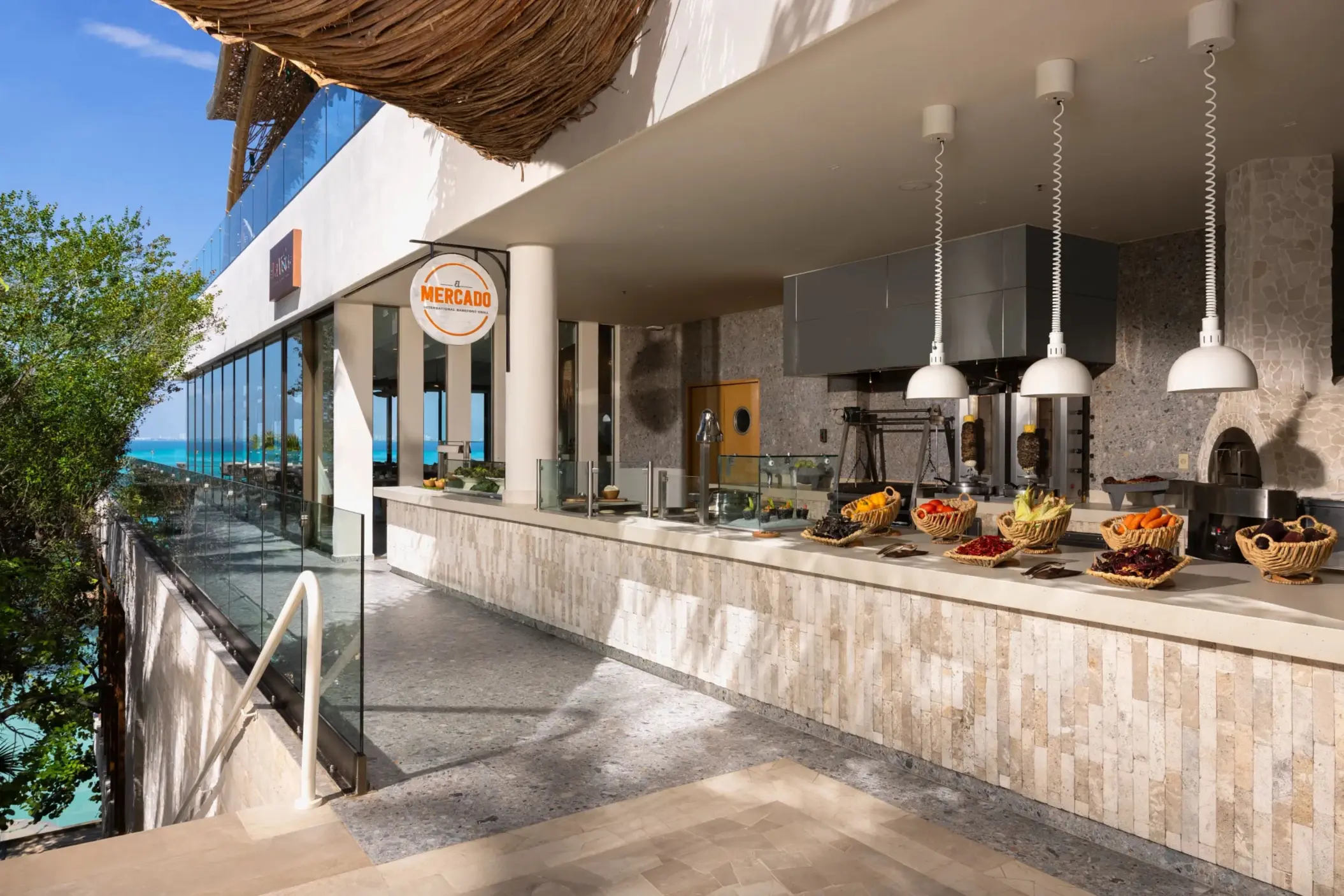 mercado restaurant at Impression Isla Mujeres by Secrets