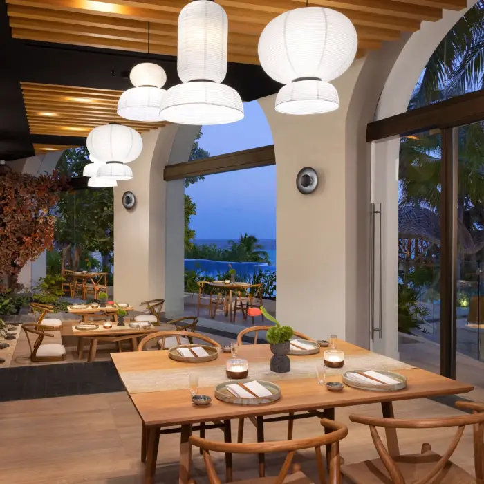 sake restaurant at Impression Isla Mujeres by Secrets