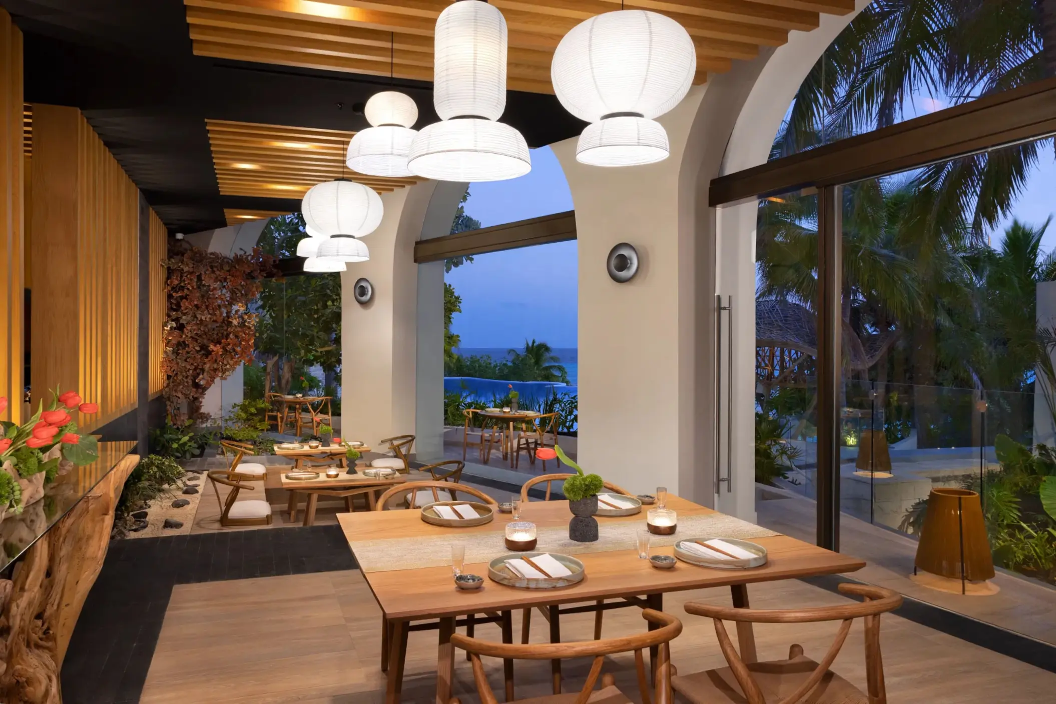 sake restaurant at Impression Isla Mujeres by Secrets
