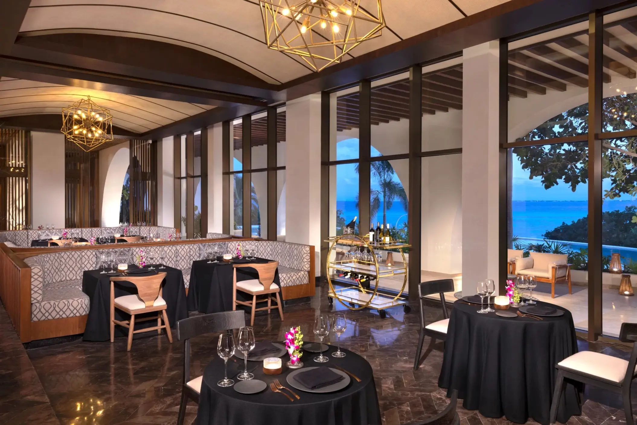 wildfire restaurant at Impression Isla Mujeres by Secrets