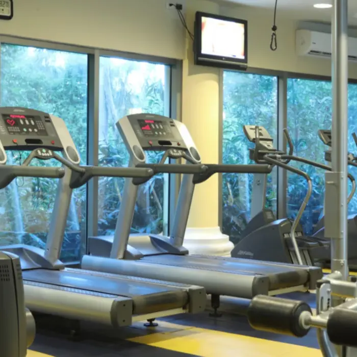 treadmills at the gym at JOIA Paraiso by Iberostar