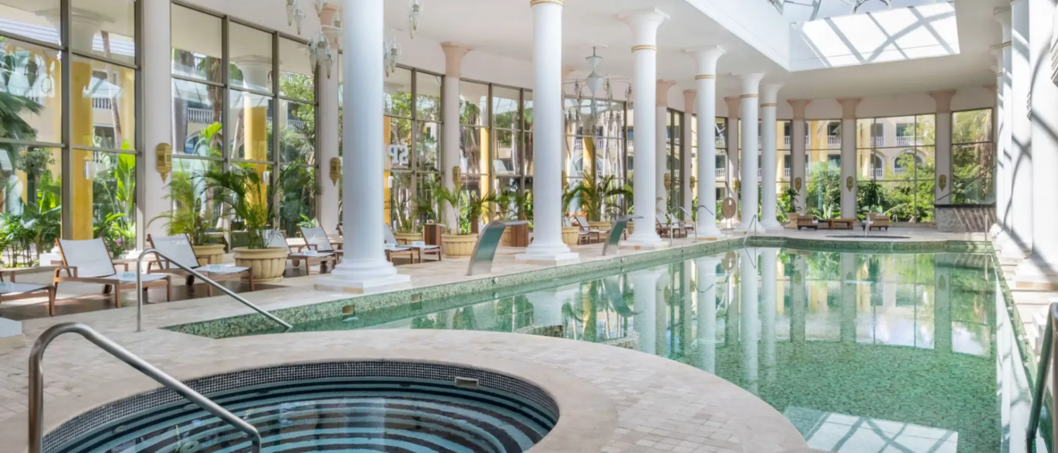 indoor pool at JOIA Paraiso by Iberostar
