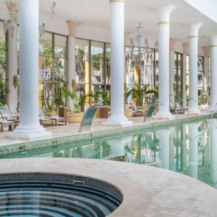 indoor pool at JOIA Paraiso by Iberostar