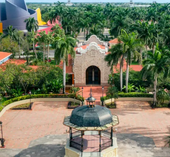resort rounds with mexican architecture at JOIA Paraiso by Iberostar