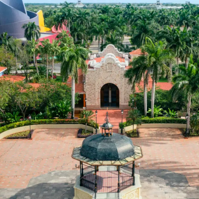 resort rounds with mexican architecture at JOIA Paraiso by Iberostar