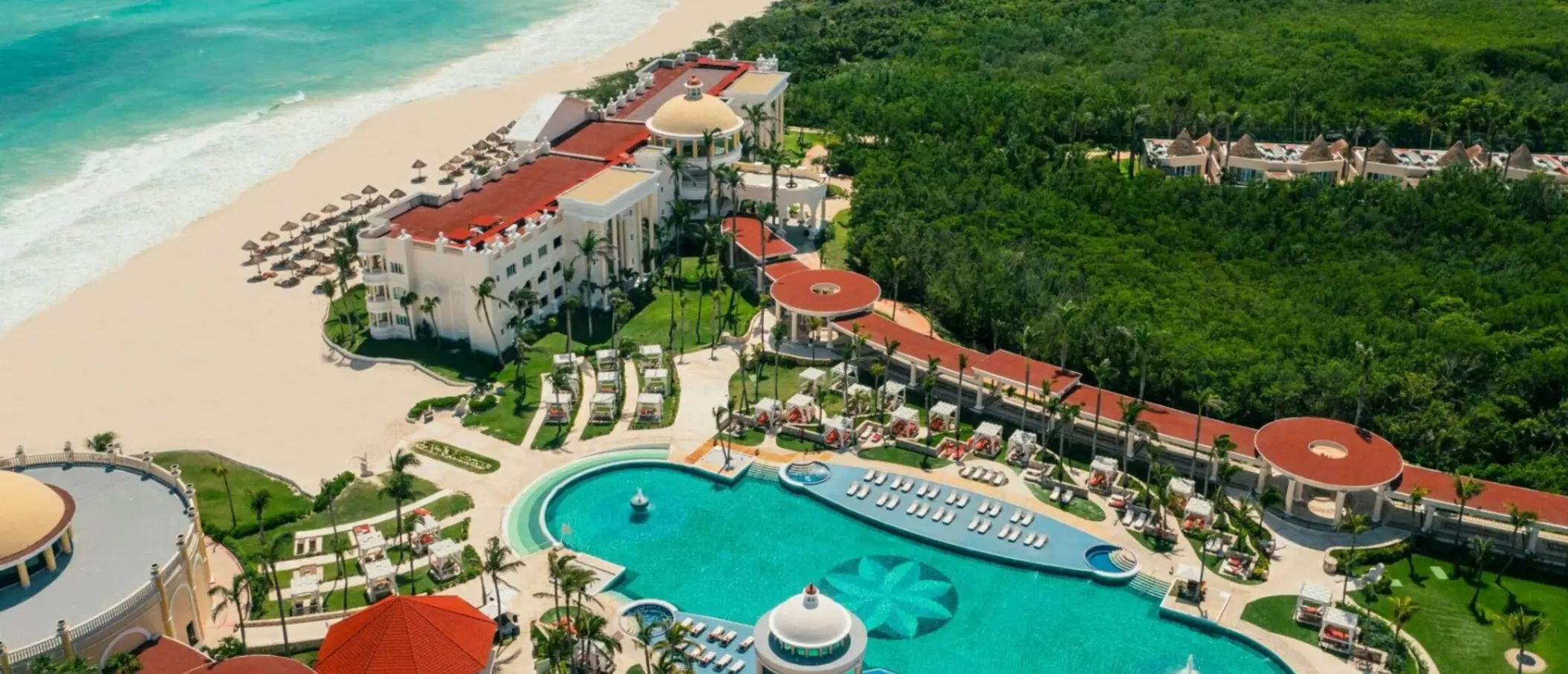 aerial view of JOIA Paraiso by Iberostar