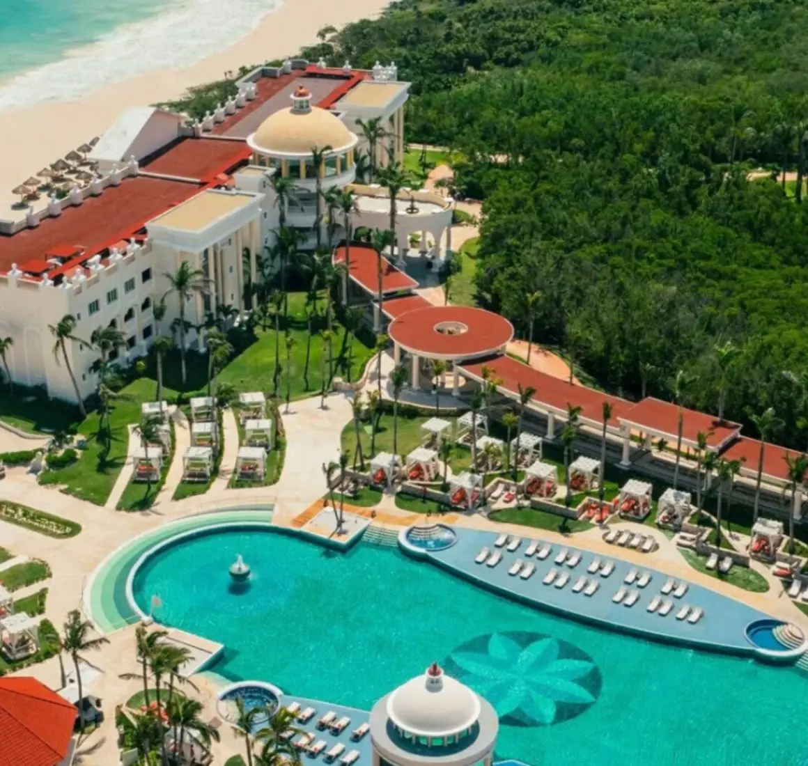 aerial view of JOIA Paraiso by Iberostar
