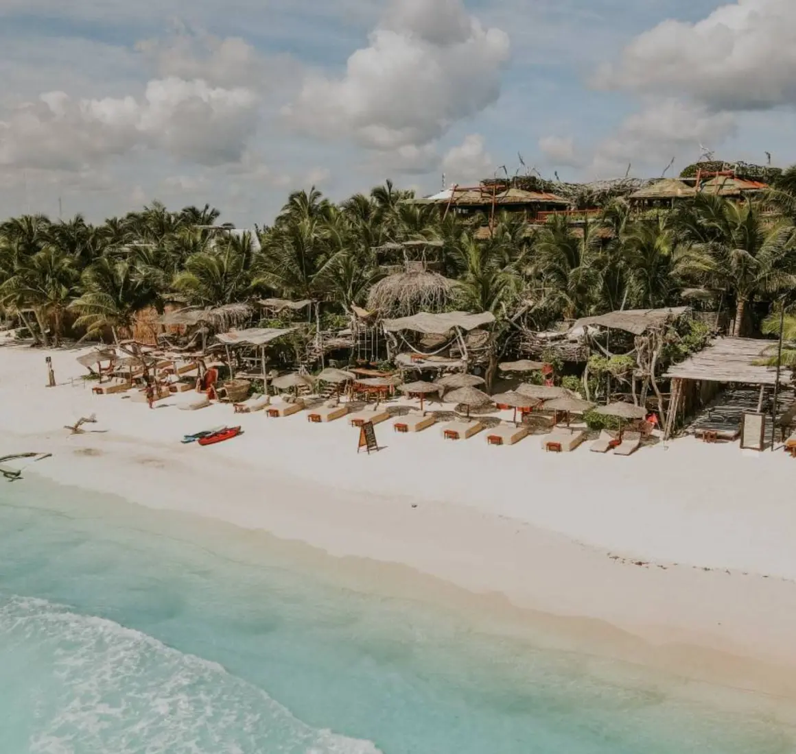 beach at Kanan Tulum Hotel & Spa