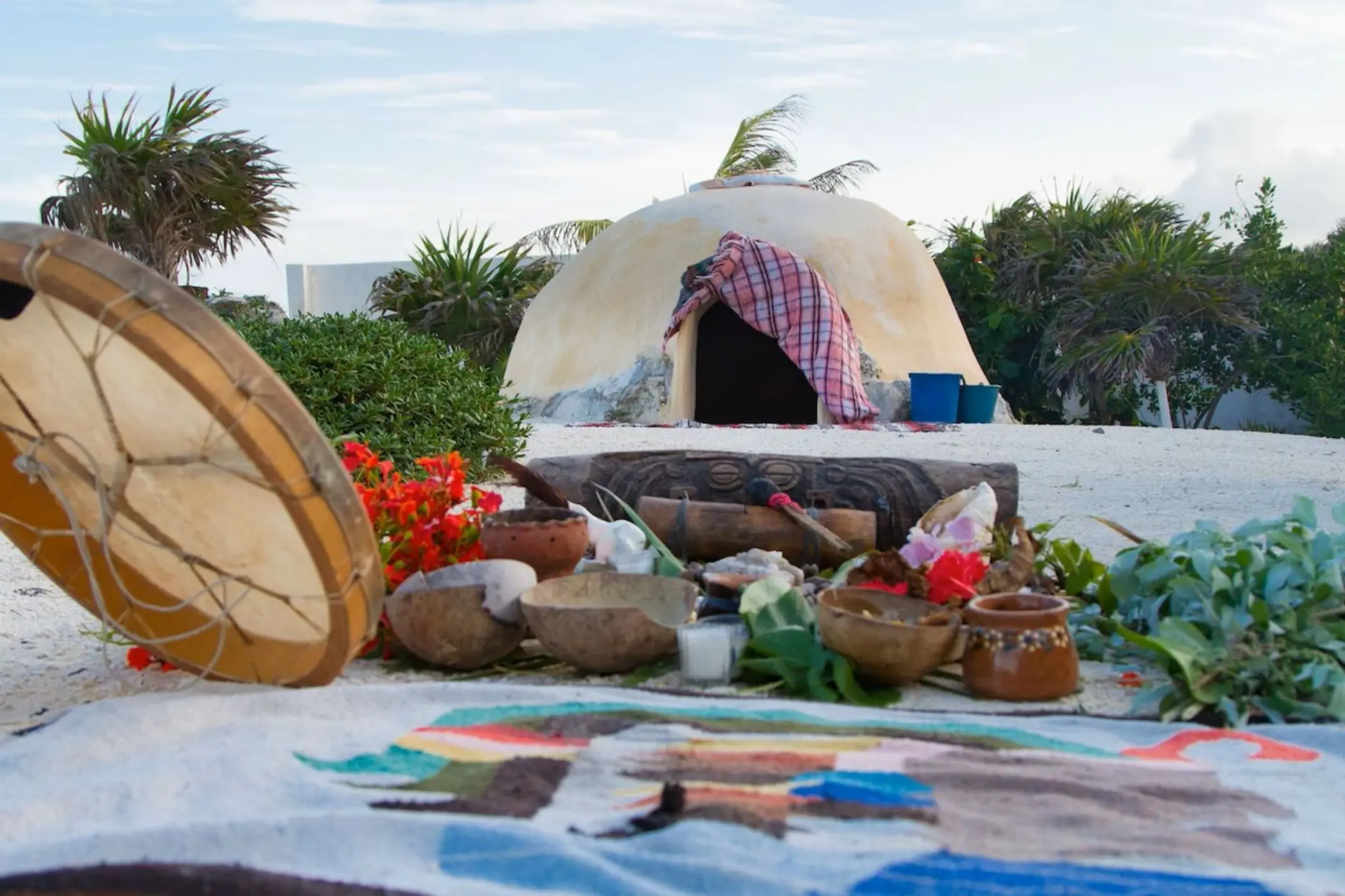 temazcal at Kore Tulum