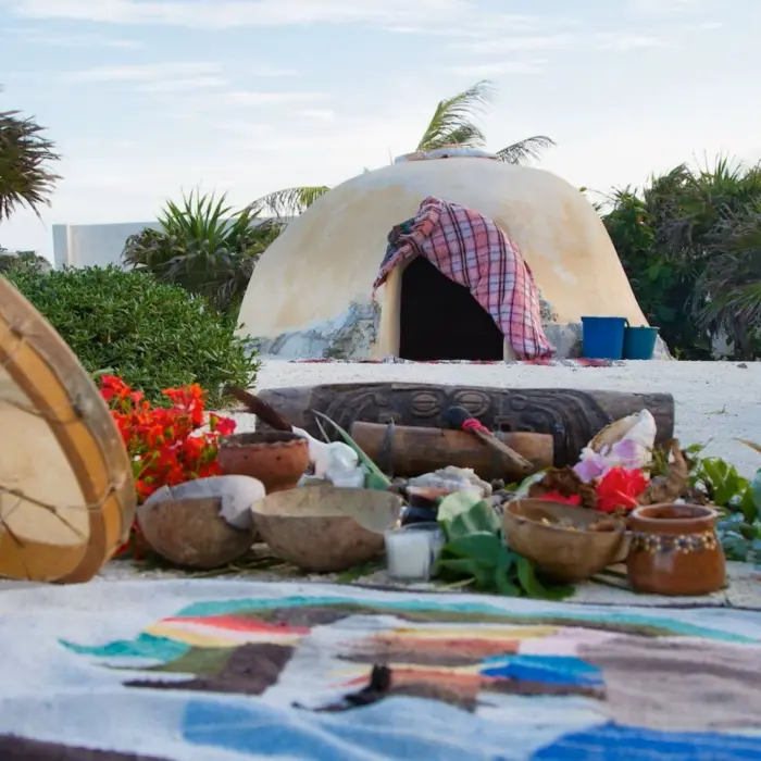 temazcal at Kore Tulum