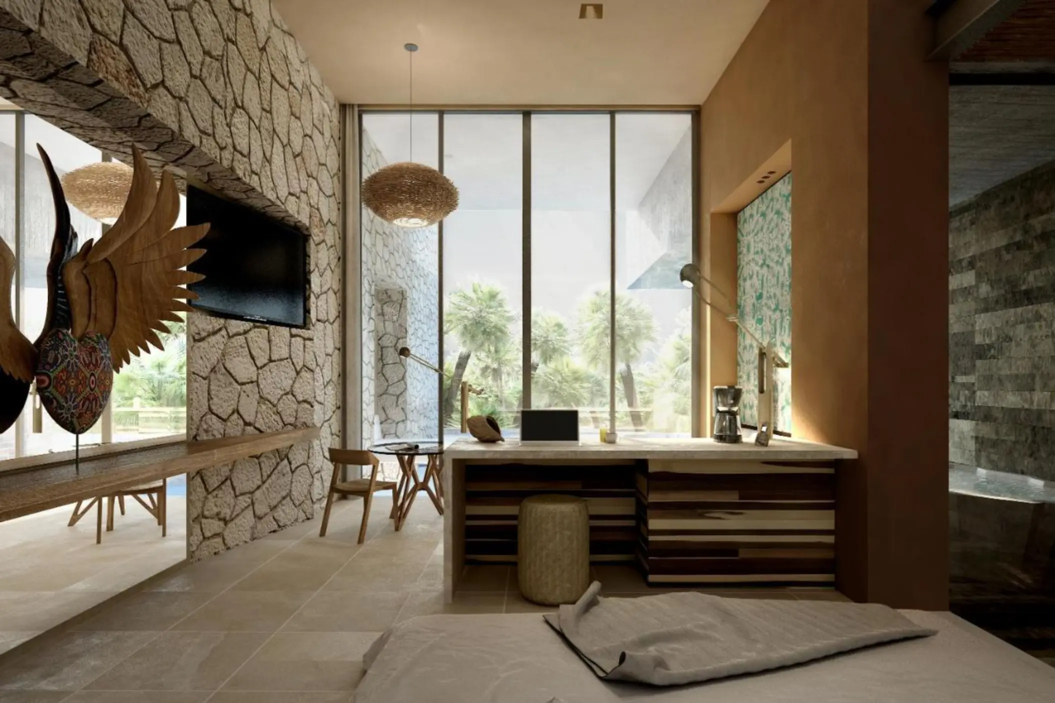 wellness suite at La Casa de la Playa