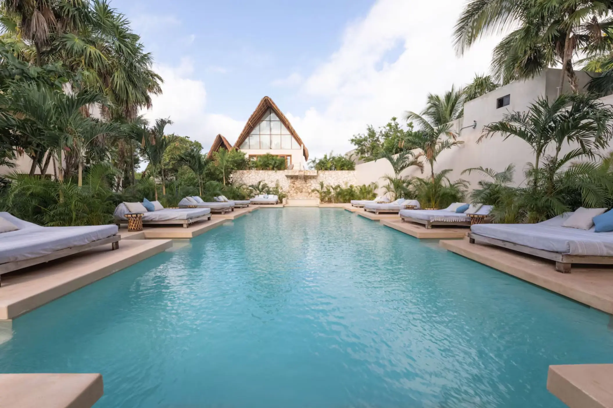 pool at La Valise Tulum