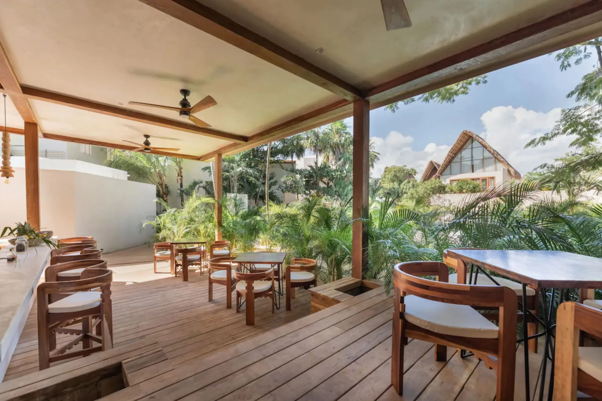 restaurant at La Valise Tulum