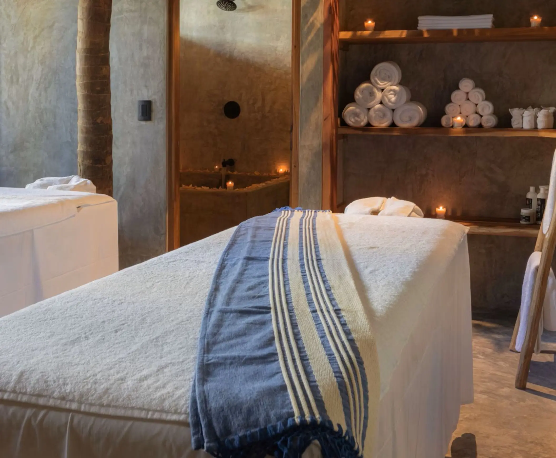 spa at La Valise Tulum