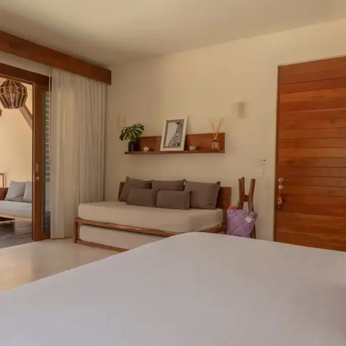 beachfront suite at La Zebra