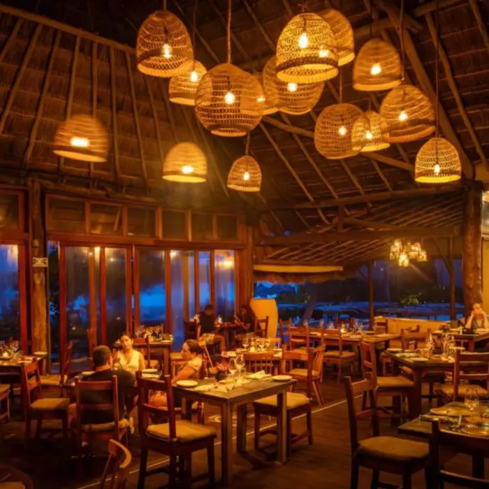 restaurant at La Zebra