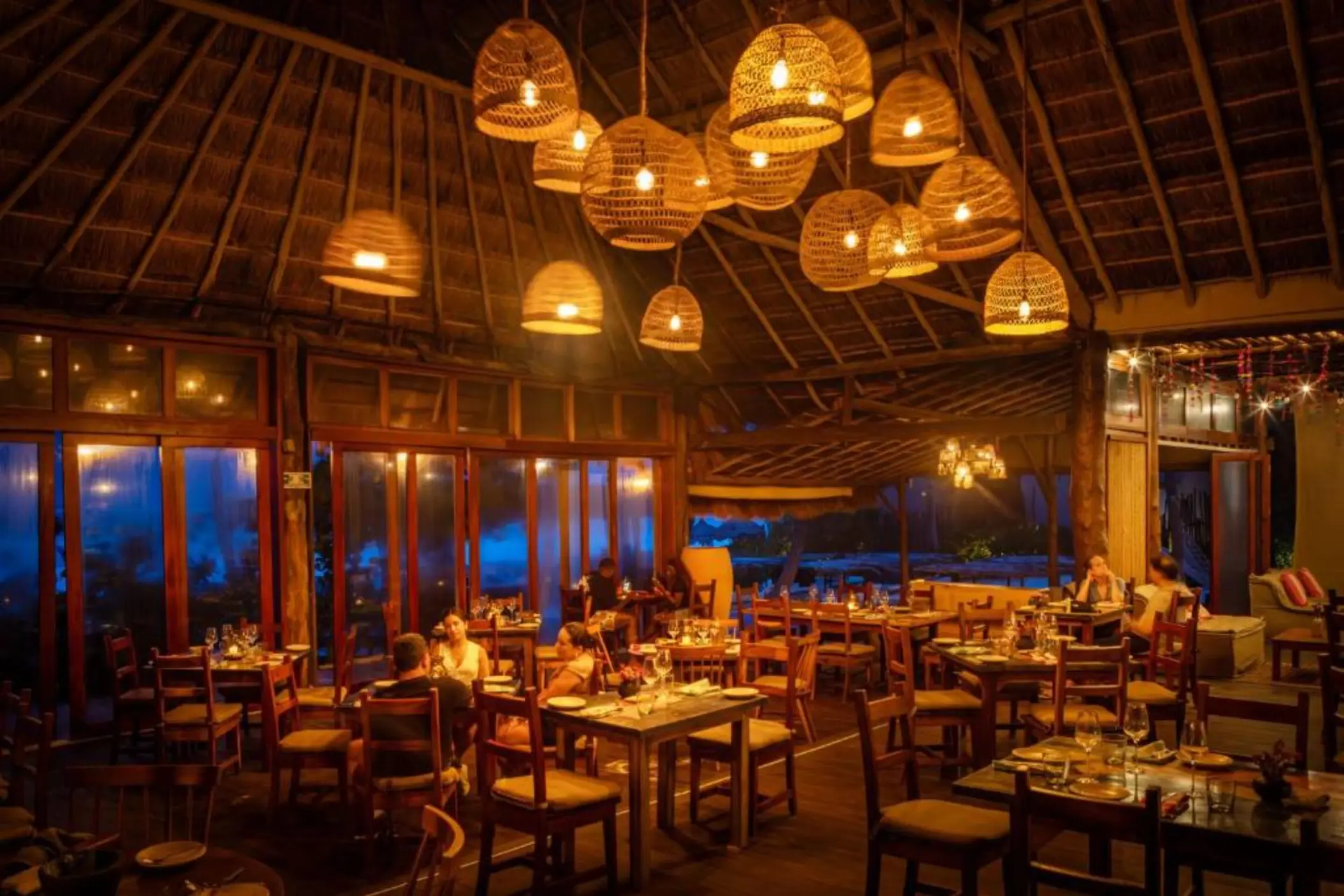 restaurant at La Zebra