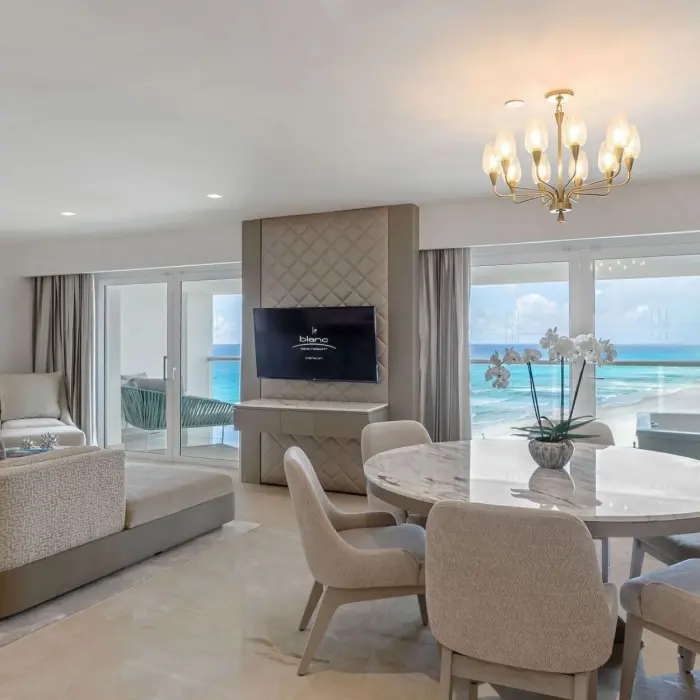 royale two bedroom presidential suite at Le Blanc Spa Resort Cancun