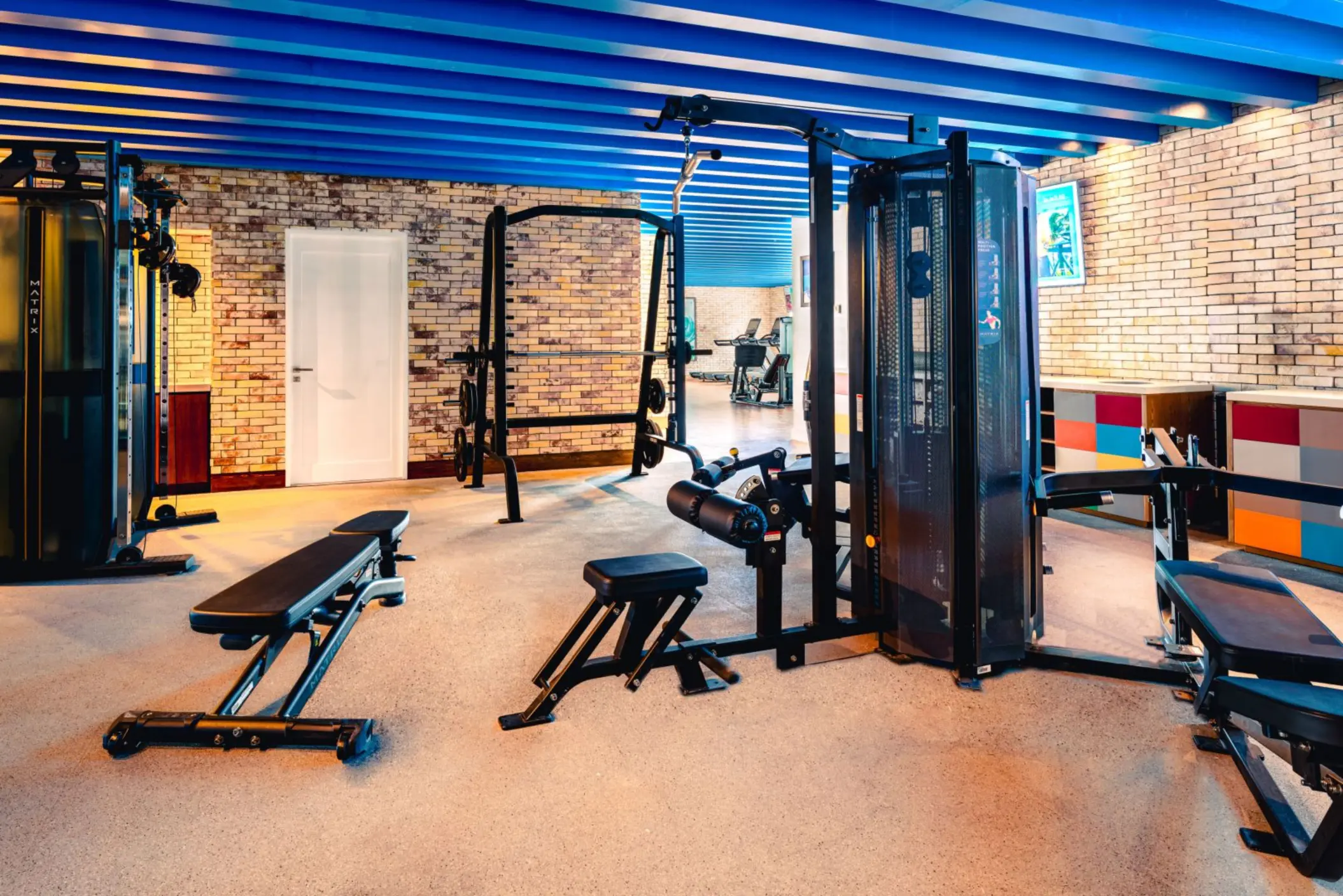 gym at Margaritaville Island Reserve Riviera Maya