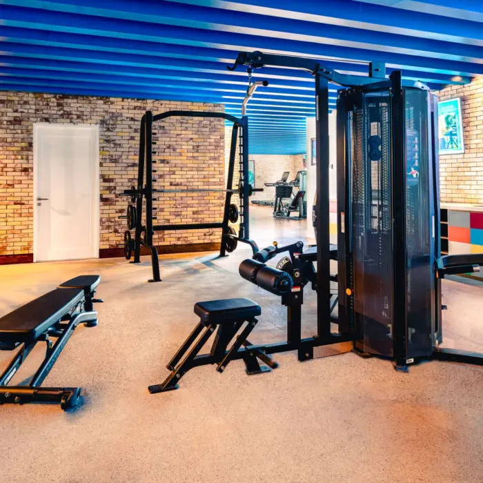 gym at Margaritaville Island Reserve Riviera Maya