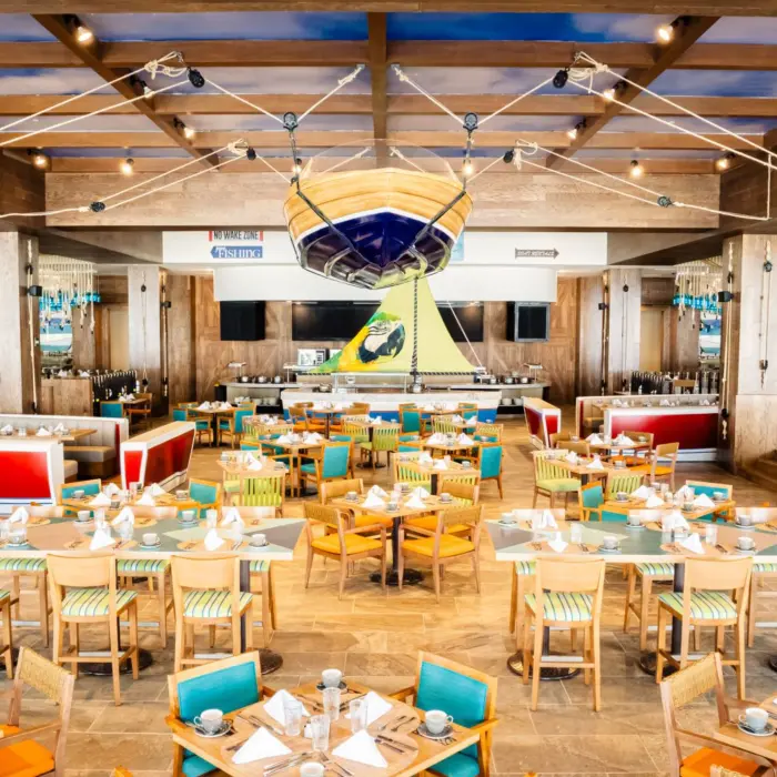 restaurant at Margaritaville Island Reserve Riviera Maya