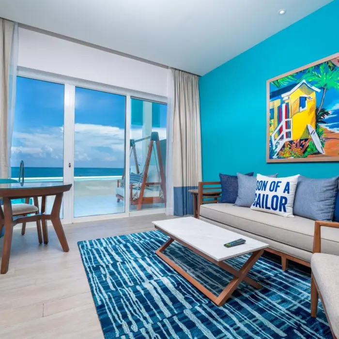 oceanview suite at Margaritaville Island Reserve Riviera Maya