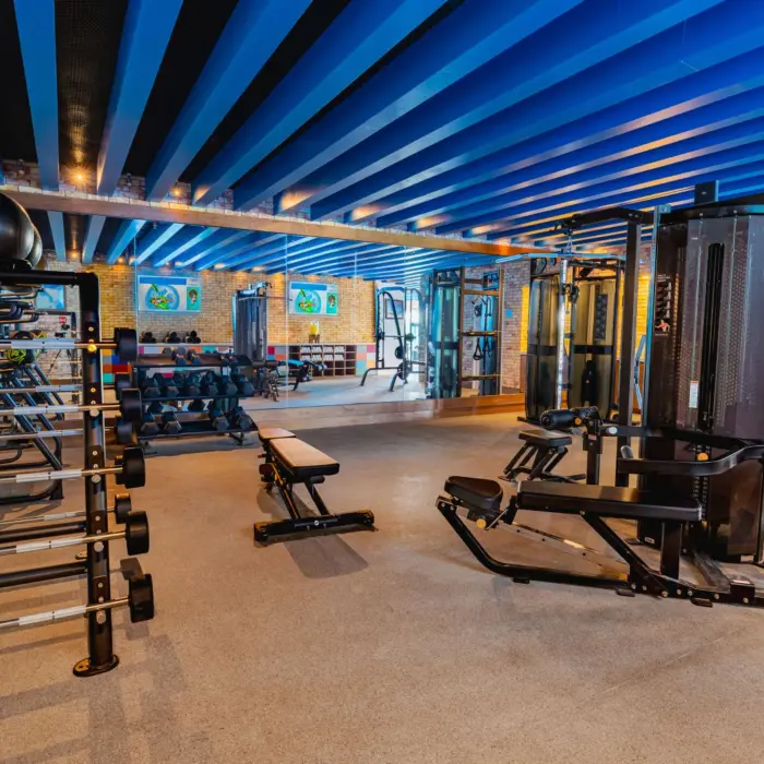 gym at Margaritaville Island Reserve Riviera Maya