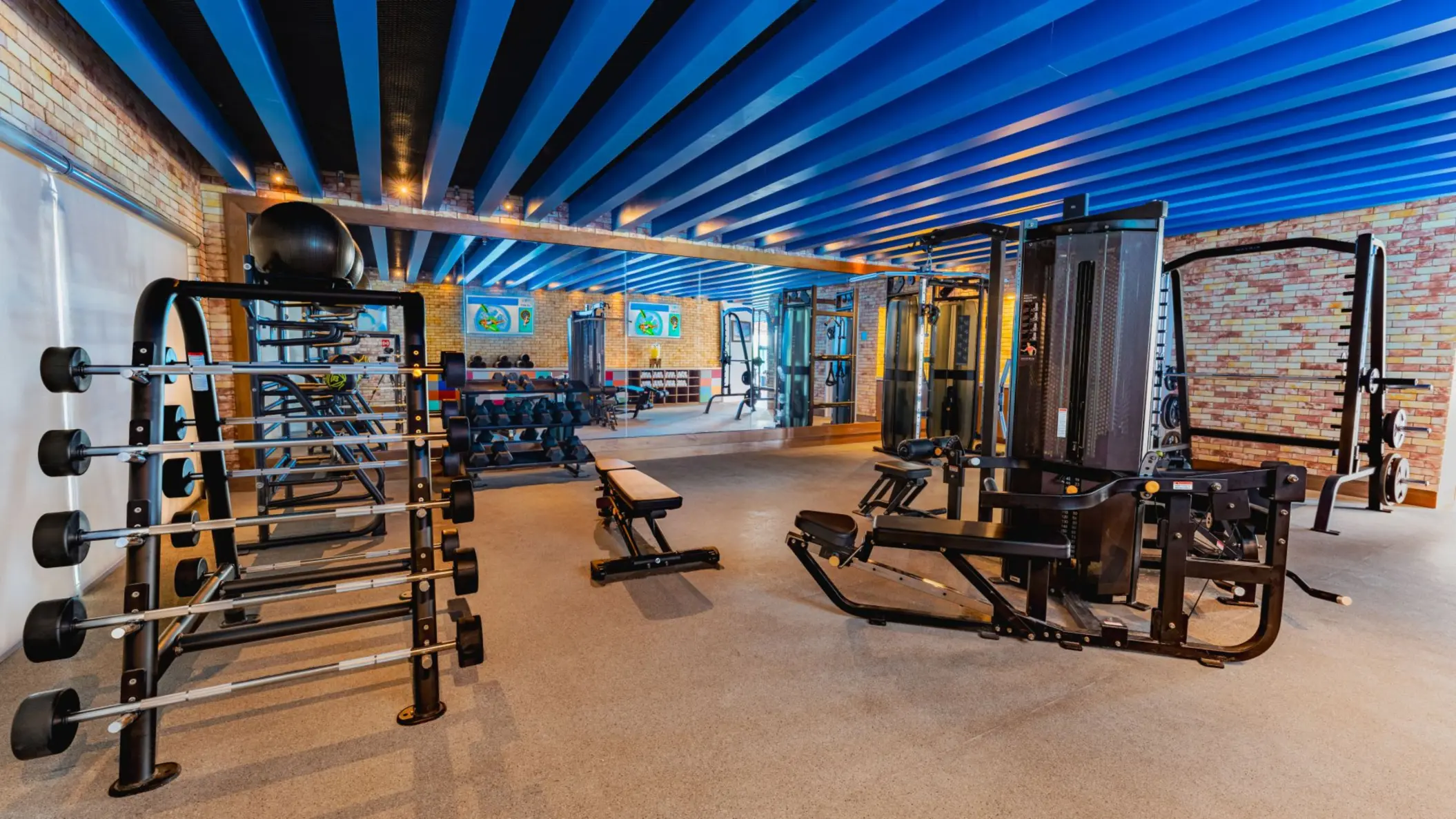 gym at Margaritaville Island Reserve Riviera Maya