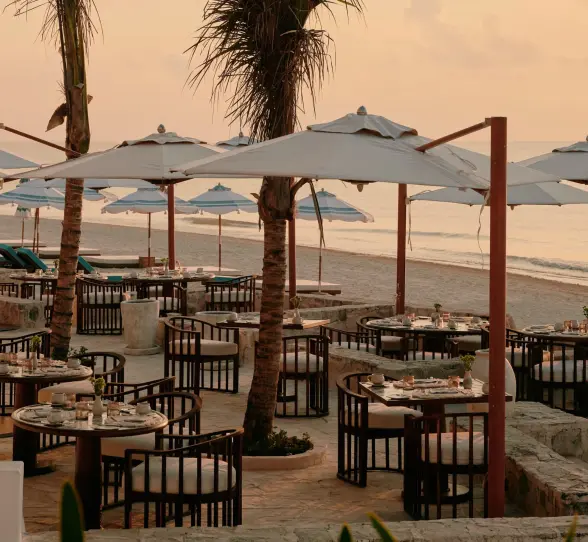 casa mayor restaurant at Maroma a Belmond Hotel