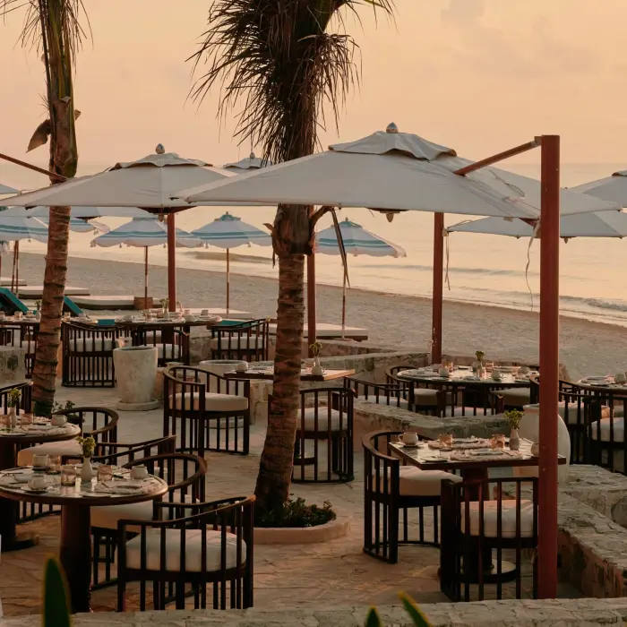 casa mayor restaurant at Maroma a Belmond Hotel