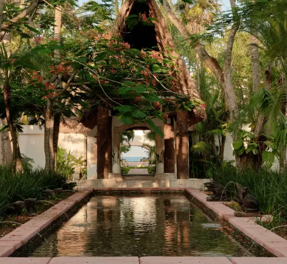 entrance to Maroma a Belmond Hotel