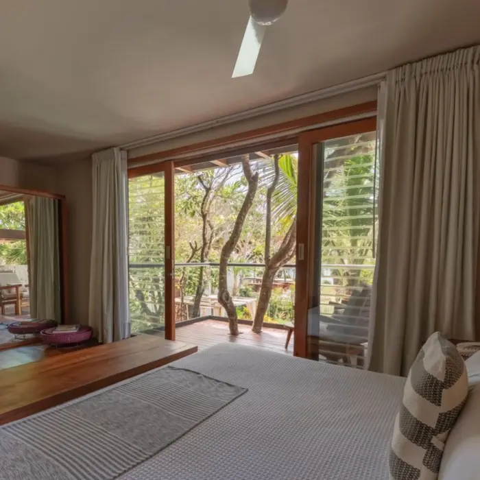pool view room interiors at Mi Amor