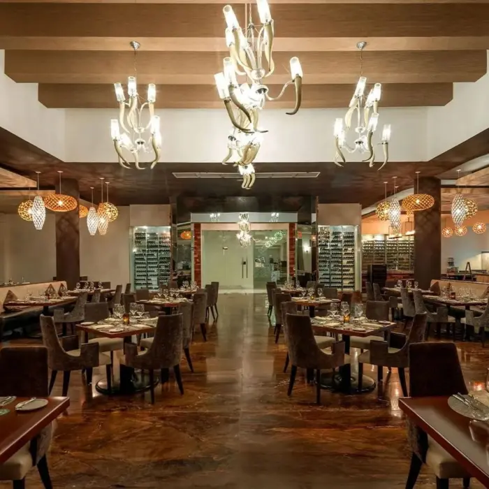 arrecifes restaurant at Moon Palace Cancun
