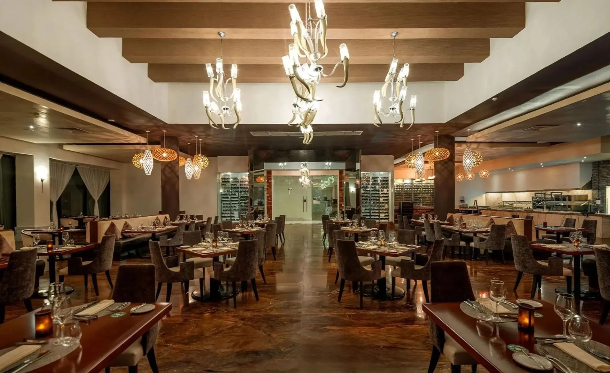 arrecifes restaurant at Moon Palace Cancun