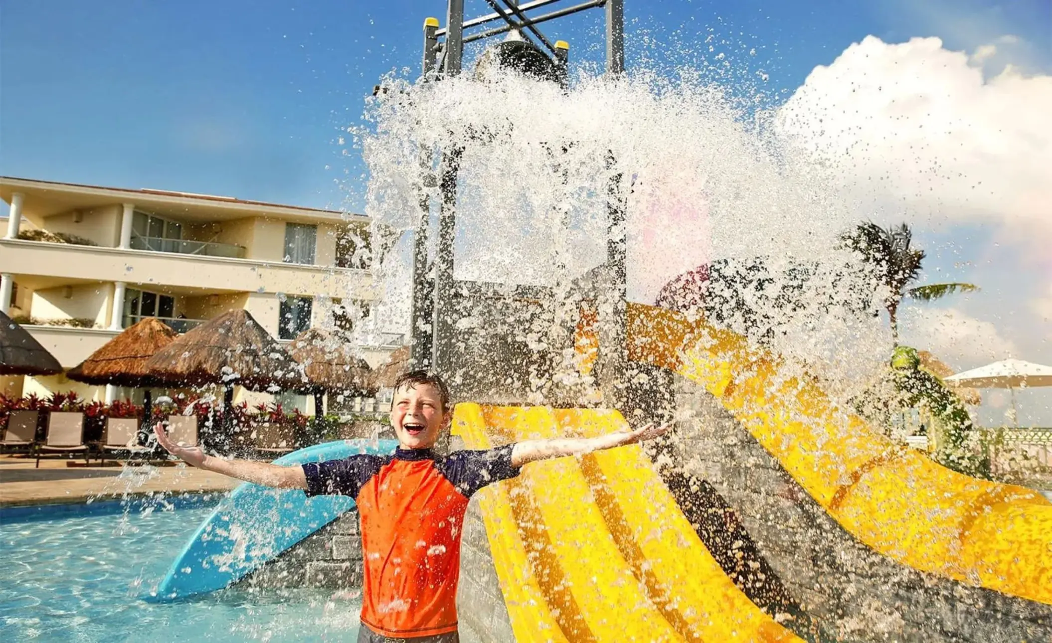 water park at Moon Palace Cancun