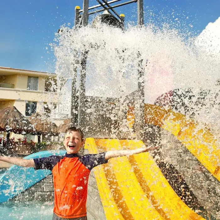 water park at Moon Palace Cancun