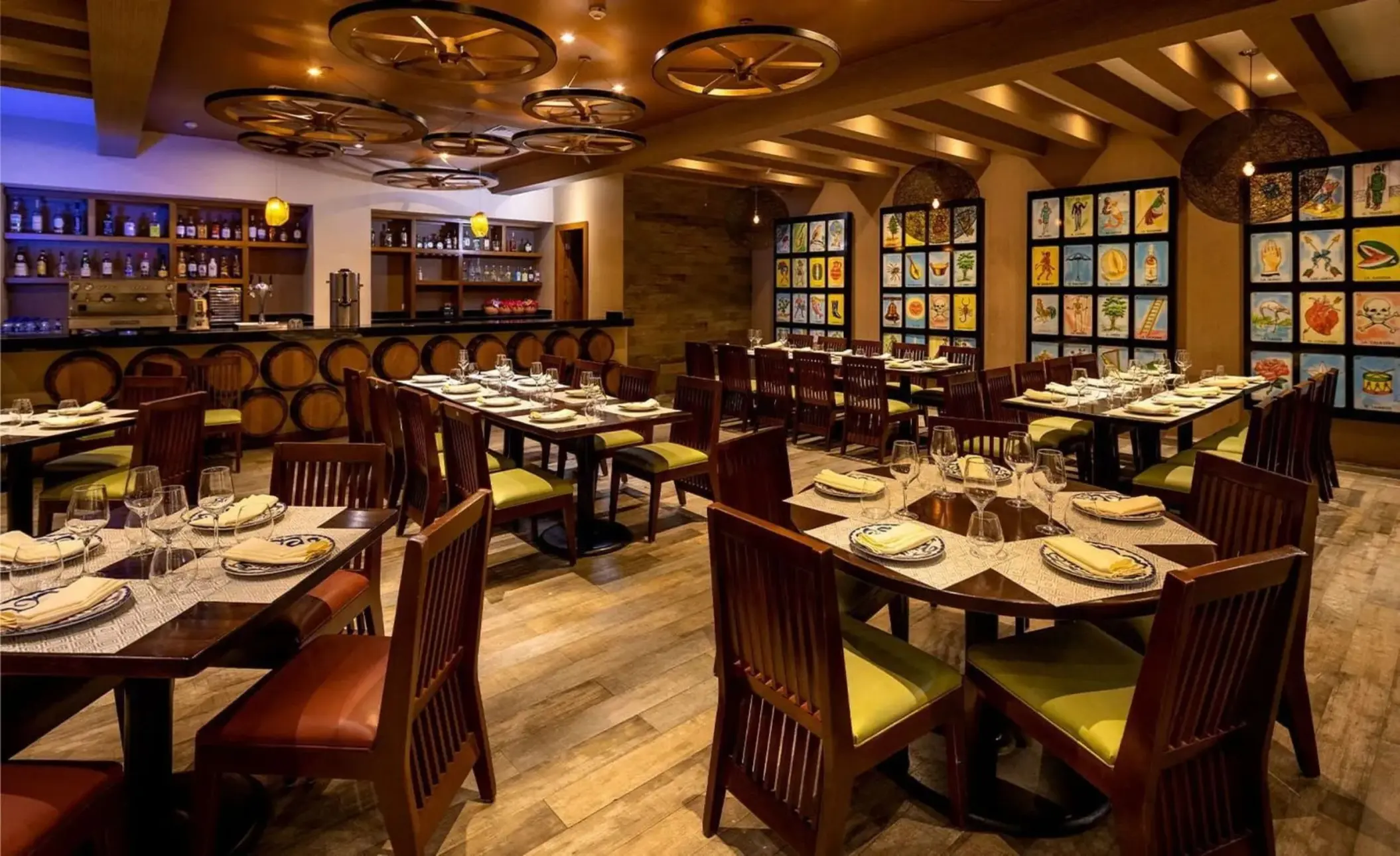 los caporales restaurant at Moon Palace Cancun