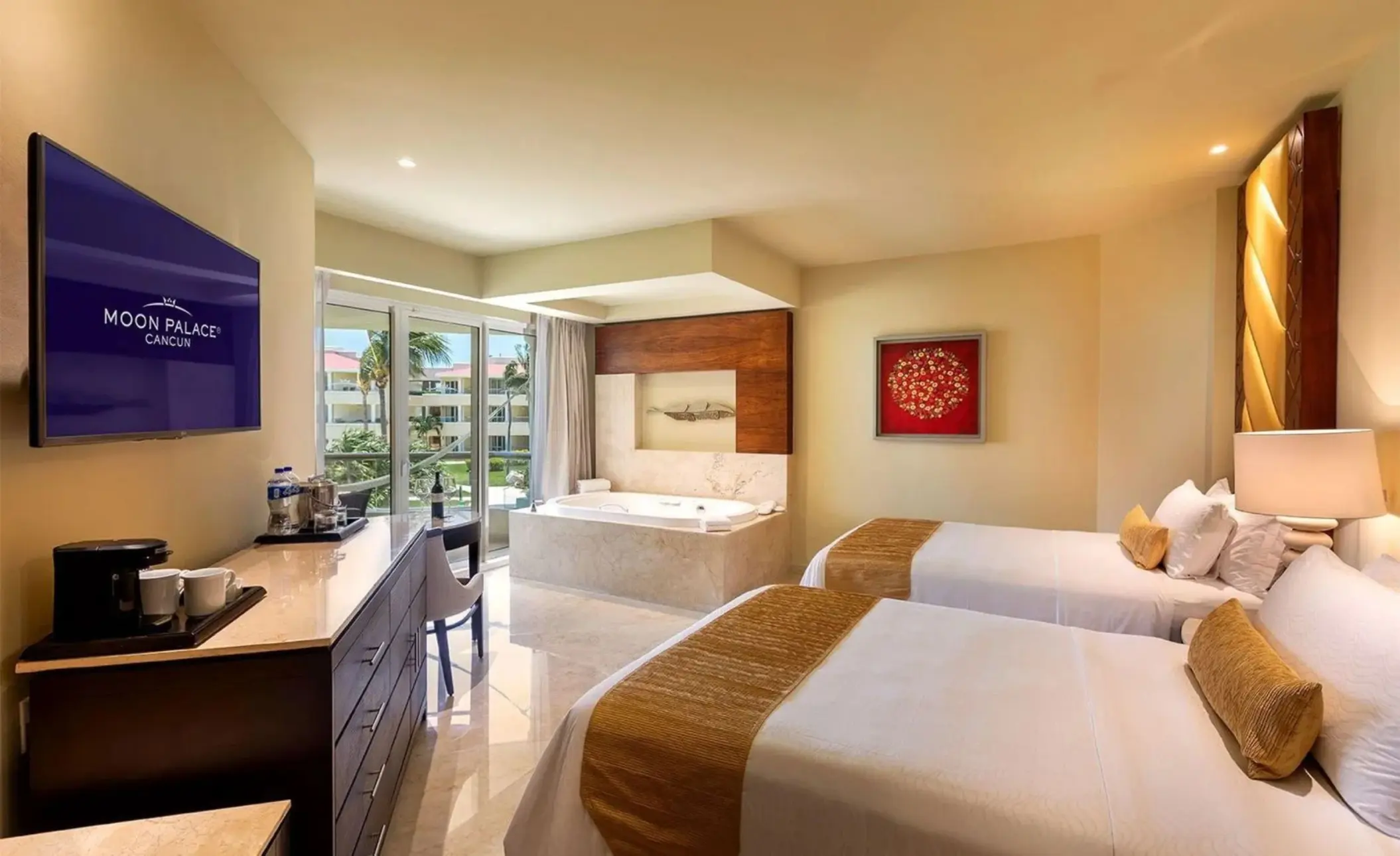 superior deluxe garden view suite at moon palace cancun