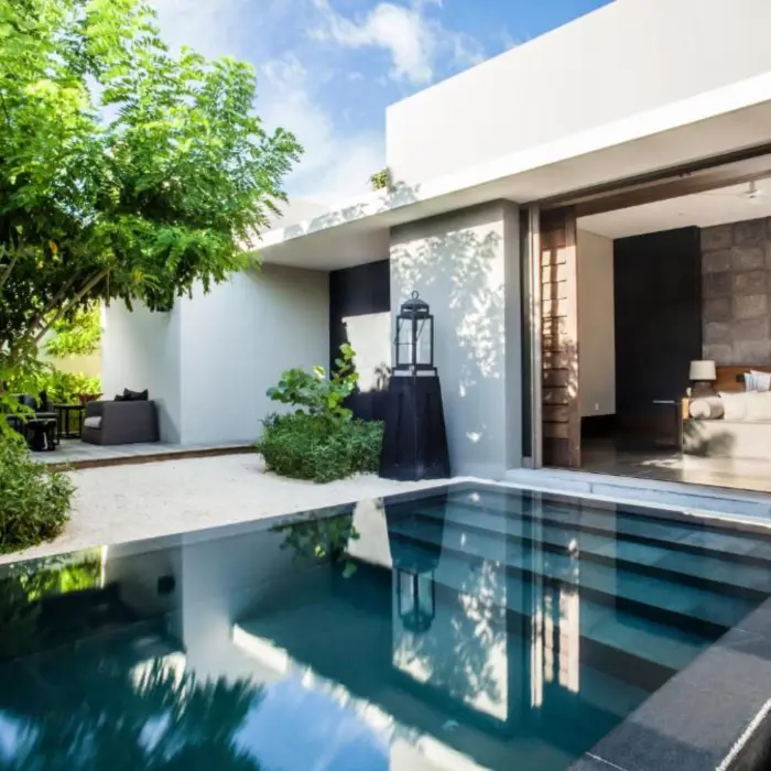 suite with private pool at Nizuc Resort and Spa