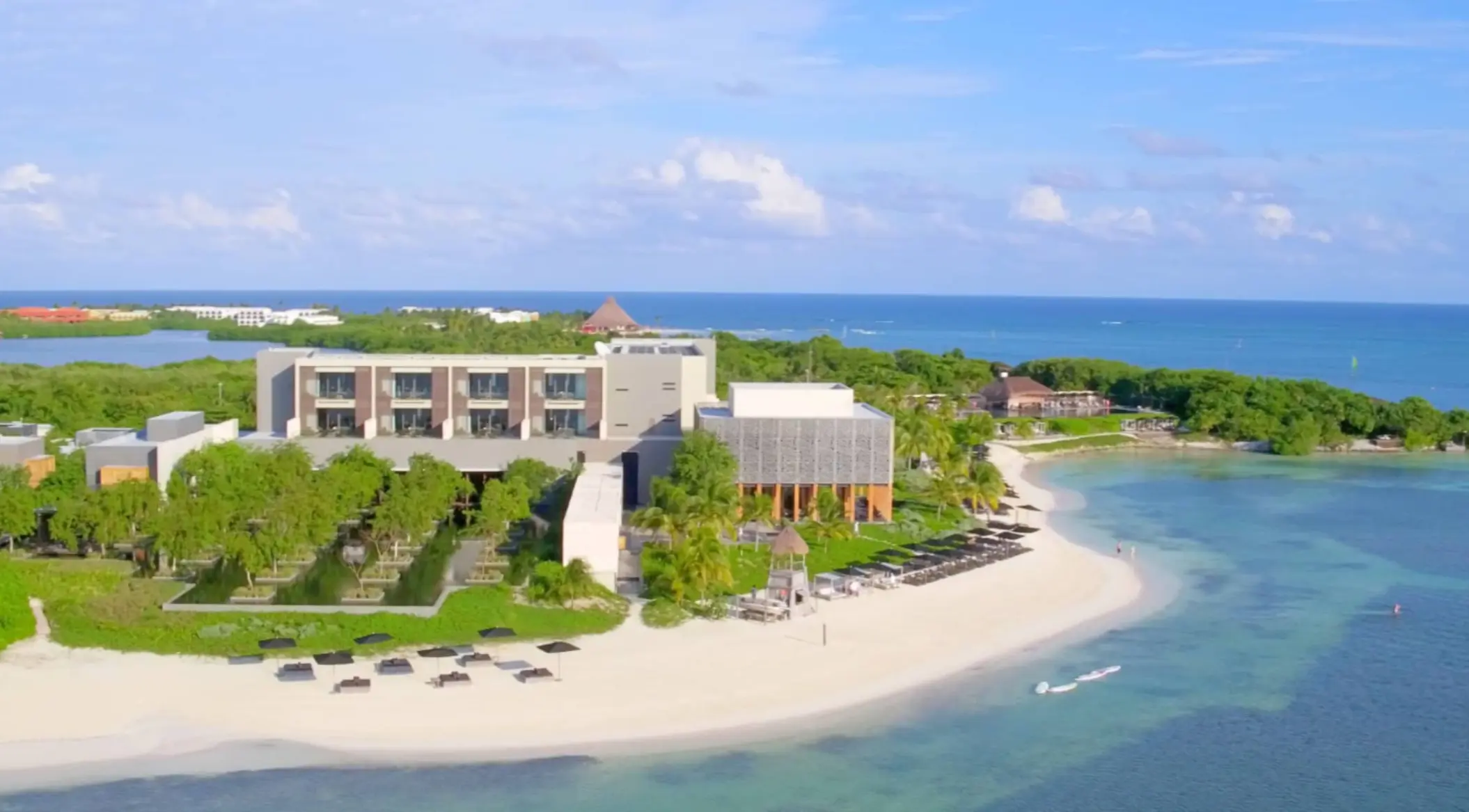 aerial view of Nizuc Resort and Spa