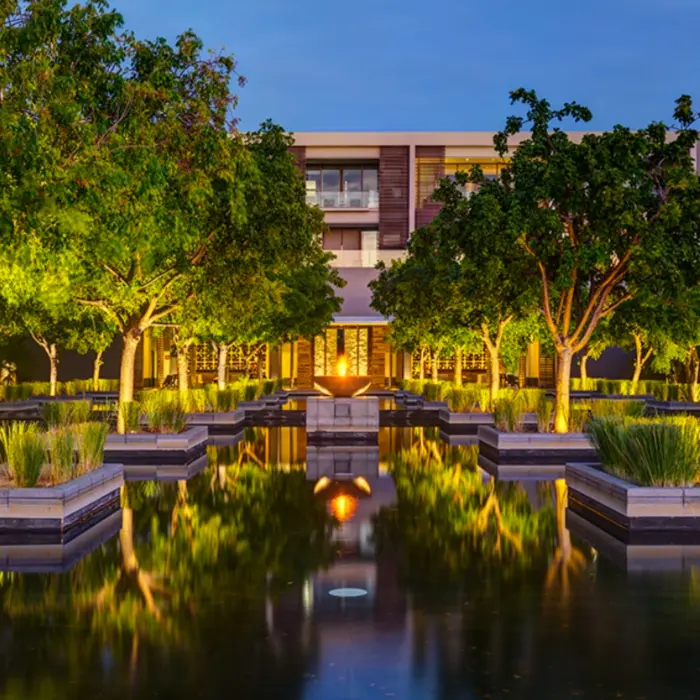 pool and resort grounds at Nizuc Resort and Spa