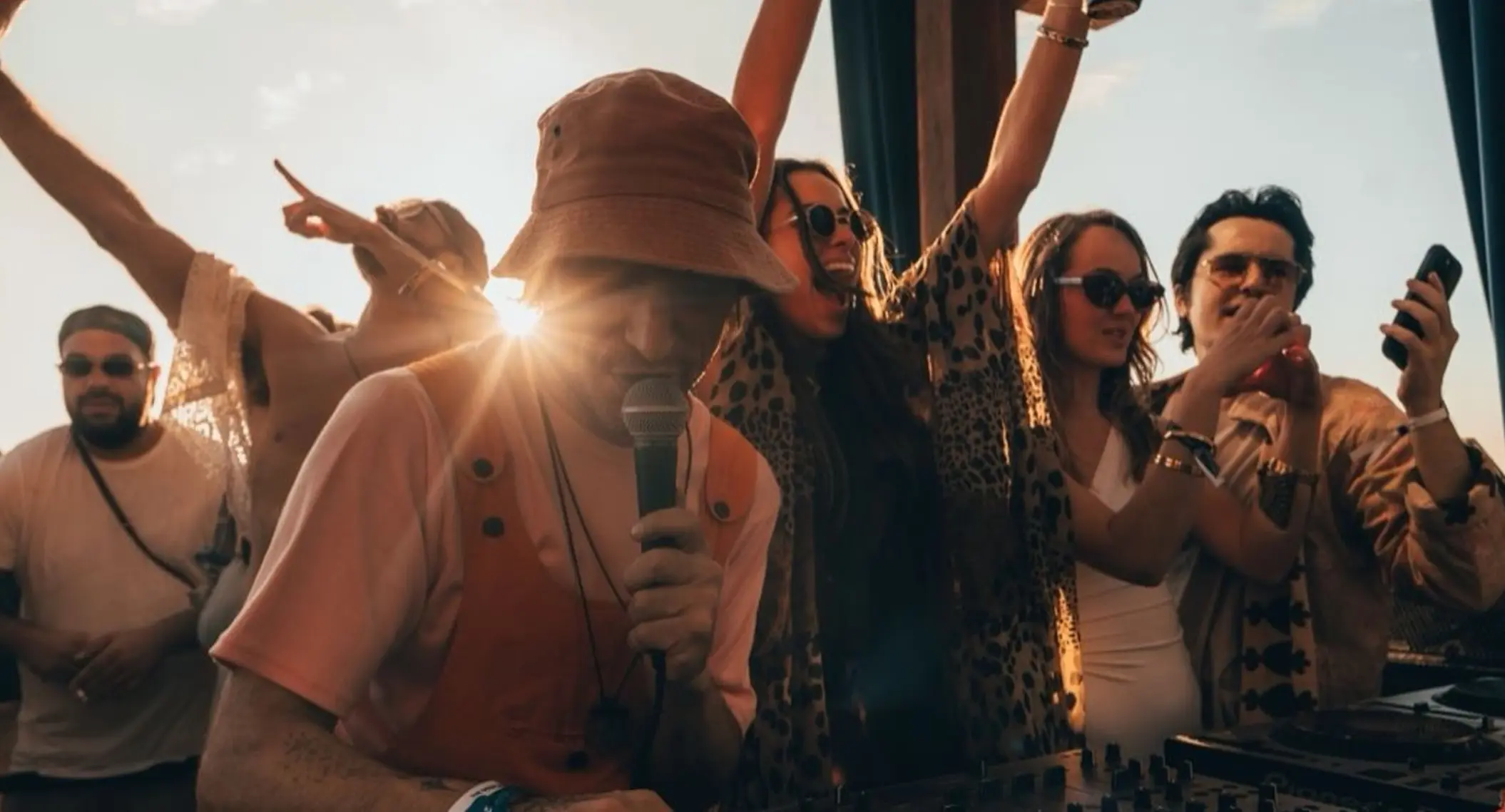 live musical performance at nomade tulum